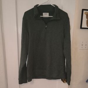 Old Navy | Forest Green Half-Zip Sweater